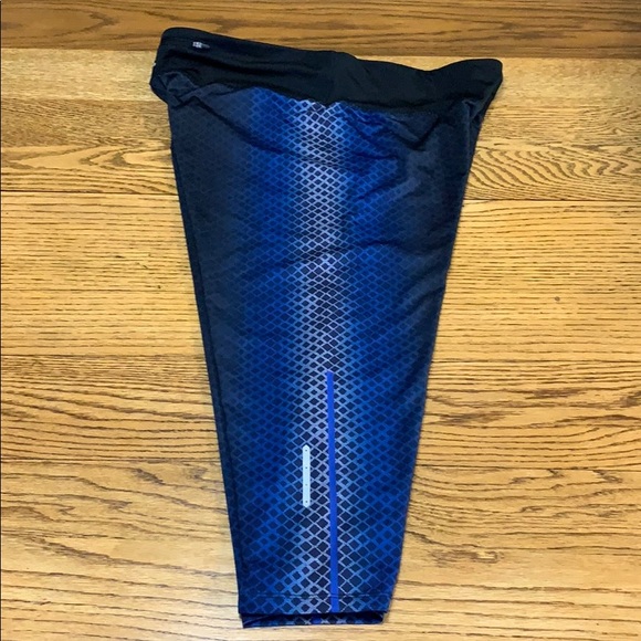 Champion Pants - Champion Blue & Black Capri Workout Pants Size XXL